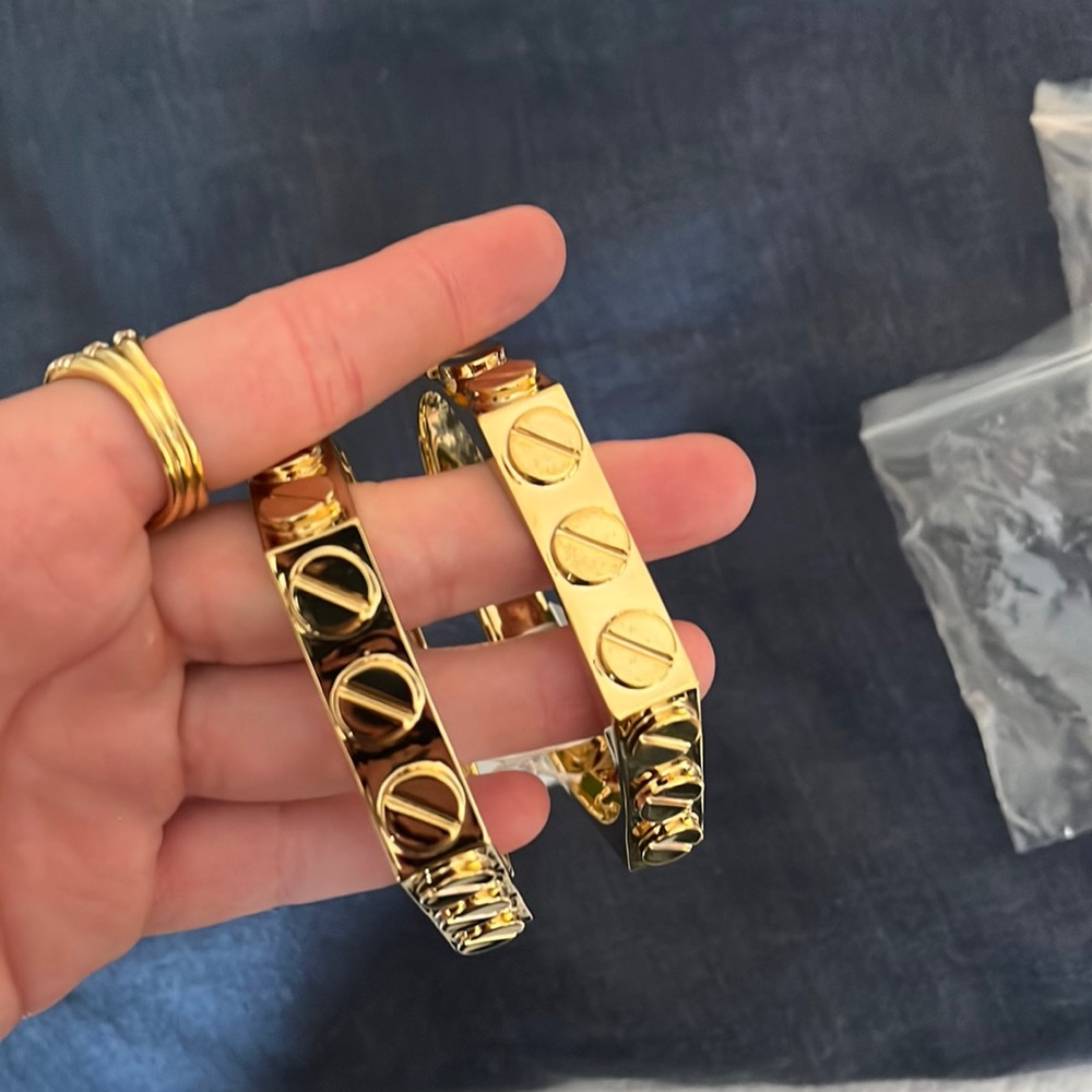 C Wonder bracelet stack